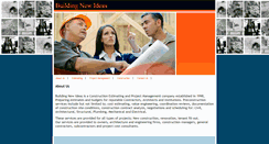 Desktop Screenshot of buildingnewideas.com